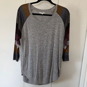 Maurices Multicolor Long Sleeve Top